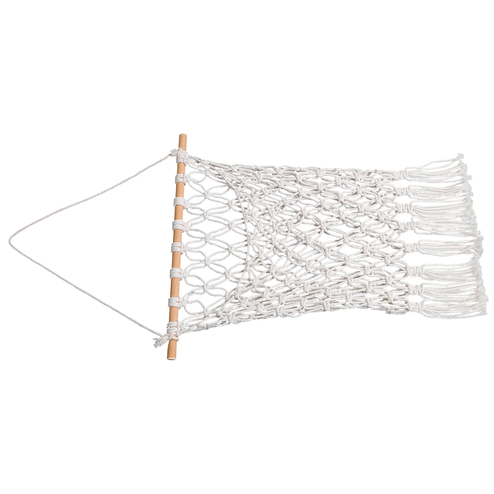 

Wall Hanging Cotton Rope Storage Net Bag Room Woven Organizer Hammock For Nursery Playroom Space Saving Easy
