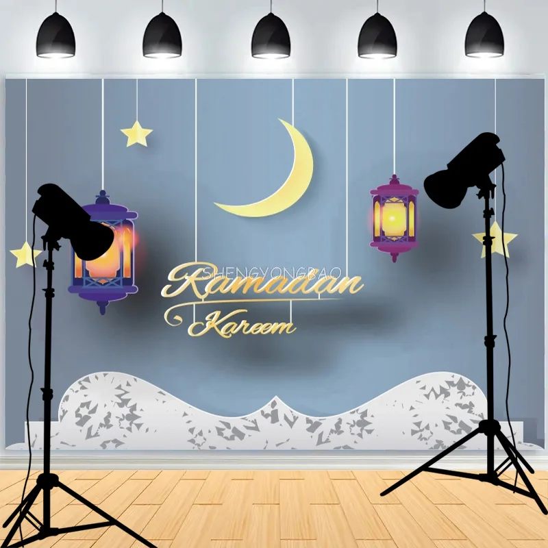 Geometric Patterns Arabesque Arched Door Dome Photography Background Lslamic Architecture Palace Studio Backdrops SQ-11