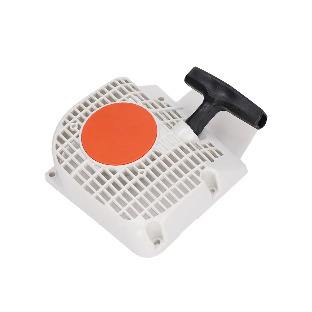 Plastic Starter Assembly Compact White Recoil Starter Assembly Easy to Install Chain Saw Accessories for STIHL MS210 230 250