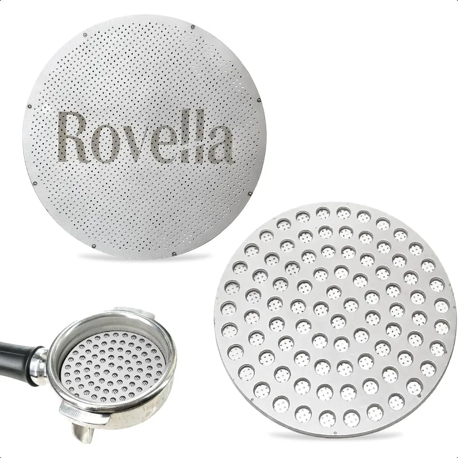 

Coffee Puck Screen for Portafilter Reusable Mesh Coffee Filter for Espro Portafilter Filter Basket 1.0mm Thickn 304 Stainl Stee