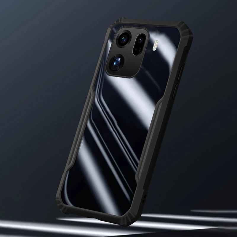 Skinlee For OPPO Find X9 Pro 5G Case Translucent Airbag Bezel Shockproof Plastic Hard Cover For OPPO Find X9 5G Back Casing