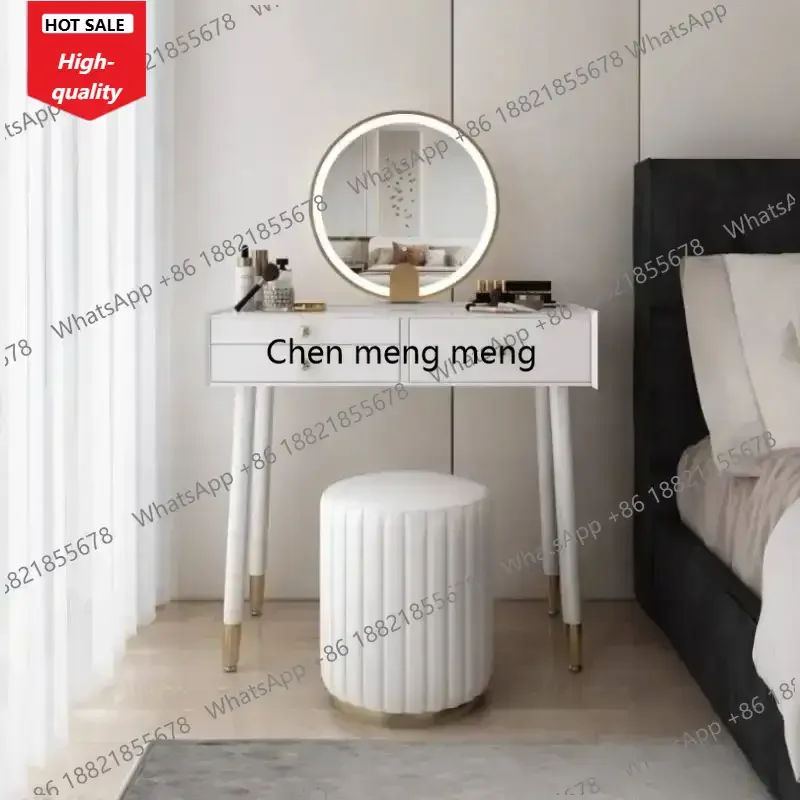 

C139 Makeup Drawers Dressing Table Small Apartment Light Luxury Dressing Table Storage Hotel Women Coiffeuse De Chambre Furnitur