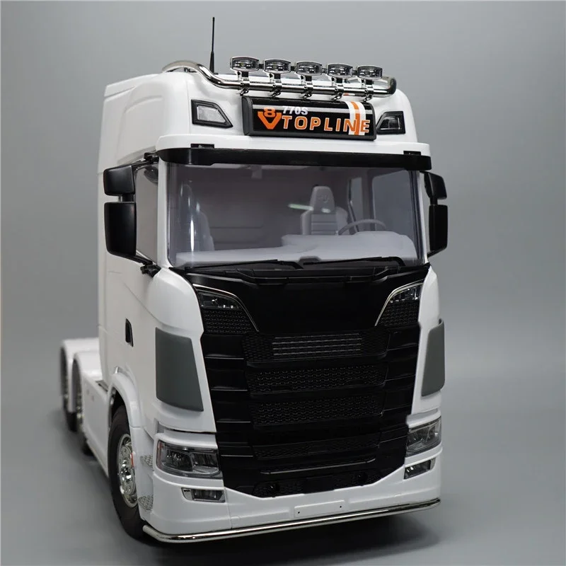 RC Camion Simulazione LED Light Box Visiera luminosa per 1/14 Tamiya SCANIA 770S 56368 R620 VOLVO FH16 BENZ 3363 MAN TGX FAI DA TE