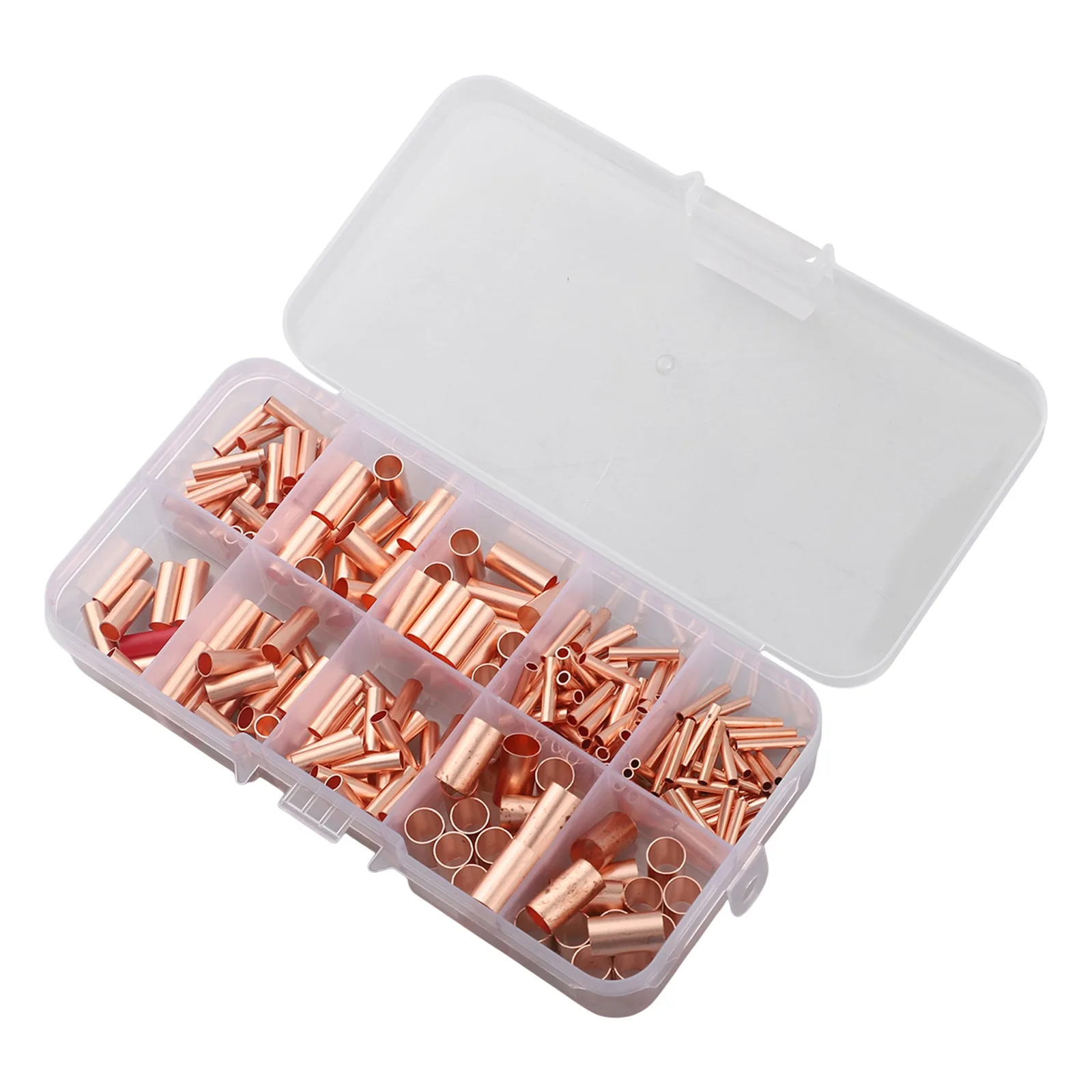 Electrical Butt Terminals Wire Ferrules Kit 250pcs Set Anti-aging Material Good Conductivity Electrical Connection