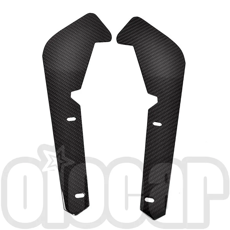 oiomotors Dry Carbon Fiber Front Splash Guards Arch Guards Mud Flaps for BMW G87 M2