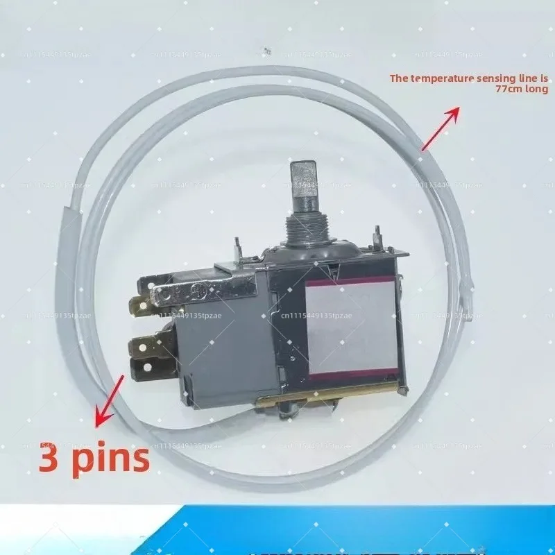 Suitable for Haier Refrigerator Thermostat Parts 0064000752 WDF33U-922 3-Pin Thermostat Switch
