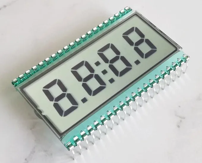 40PIN TN Positive 4-Digits Segment LCD Panel No Backlight