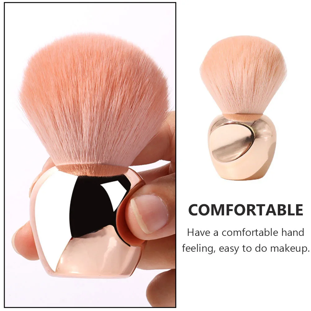 Chic Vase Base Design Makeup Brush Ultra Comfortable Bristles Skin Friendly Durable Handle Blush Loose Powder