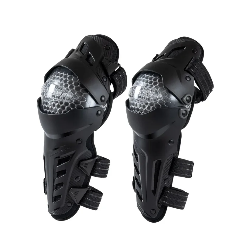 Four‑Season Motorcycle Knee Shin Guards Abrasion‑Resistant Anti‑Crash Leg Protectors Adjustable Motocross Protective Cover Pads
