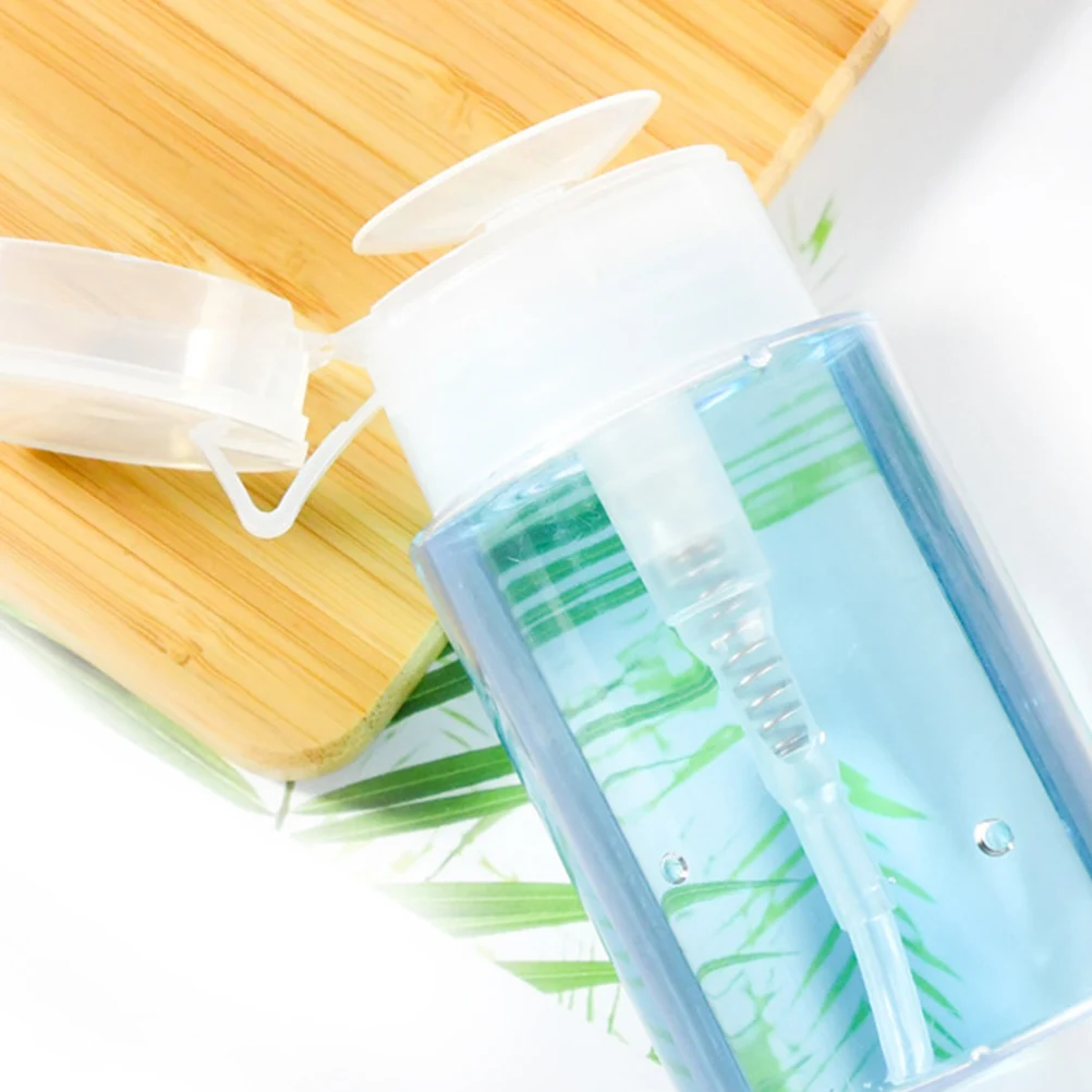 

4 Pcs Travel Bottles Press Cap Durable Empty Containers for Shampoo Body Wash Cream H Washing Leak Proof Portable Subpackaging