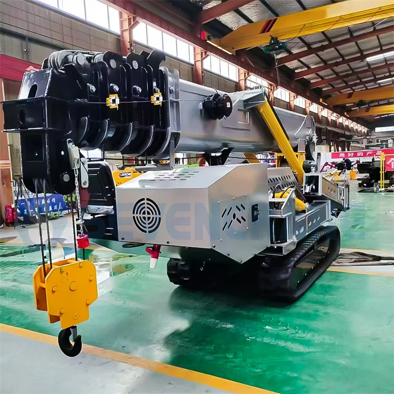 3 طن 5 طن 8 طن زاحف هيدروليكي تلسكوبي بوم العنكبوت رافعة البناء الزاحف مبيعات المصنع مباشرة