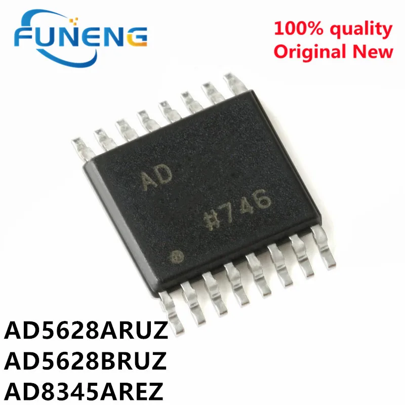 1pcs  AD5628ARUZ AD5628ARUZ-2 AD5628BRUZ AD5628BRUZ-2 AD8345AREZ AD8345 AD8345ARE TSSOP-16 IC