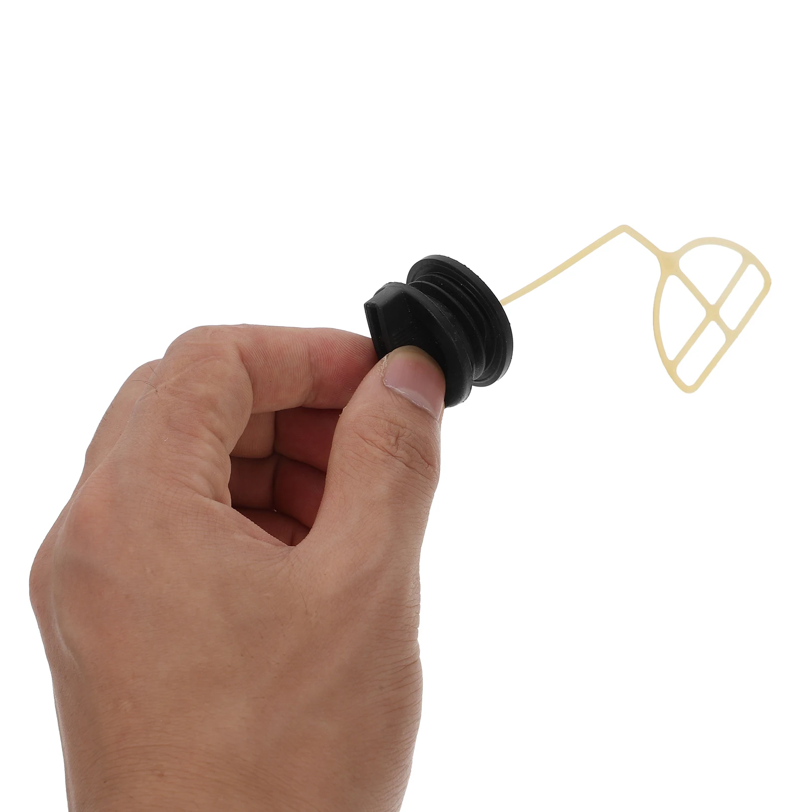 10 قطعة غطاء خزان المحرك لجزازة العشب بالمنشار استبدال غطاء تعبئة الزيت زيت المحرك المتين يمكن أن يغطي تصميم الختم الآمن بالمنشار #5