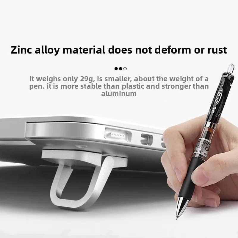 Laptop Stand Portable Invisible Desktop Heightening Pad Floating Laptop Aluminum Alloy Small Bracket for Heat Dissipation