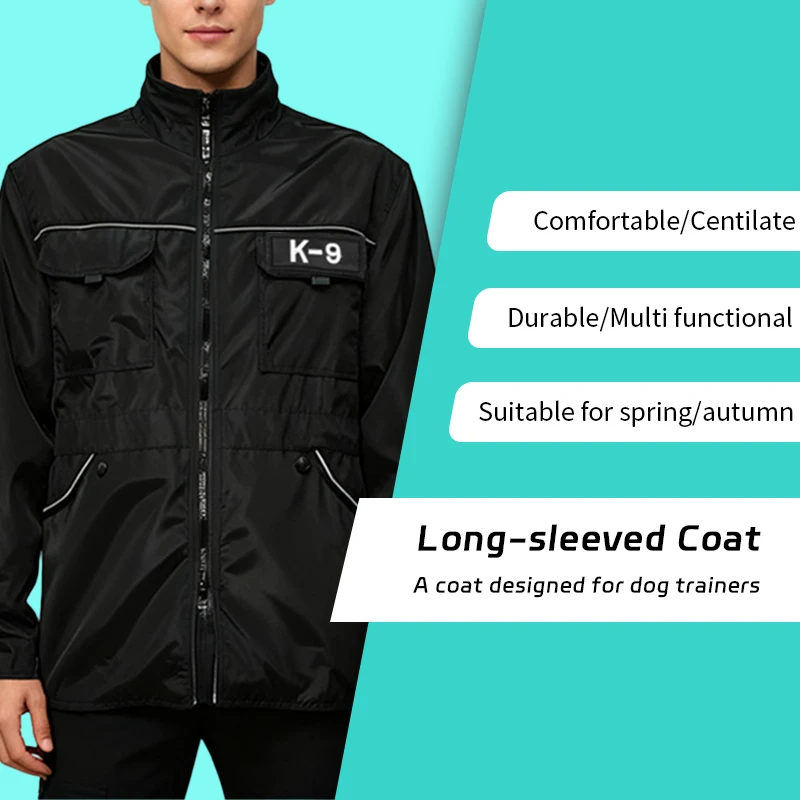 

Kangdarpet Dog Training jacket K9Durable Oxford Cloth Anti-Scratch Training Dog Service Dog Work Clothes Training JacketDog Gear