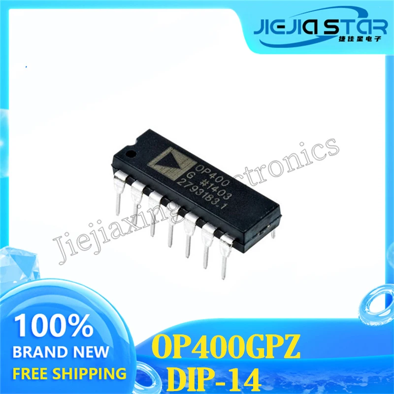 3~10PCS Free Shipping OP400GPZ OP400G OP400 100% Brand New Original DIP-14 Operational Precision Amplifier Latest Electronics