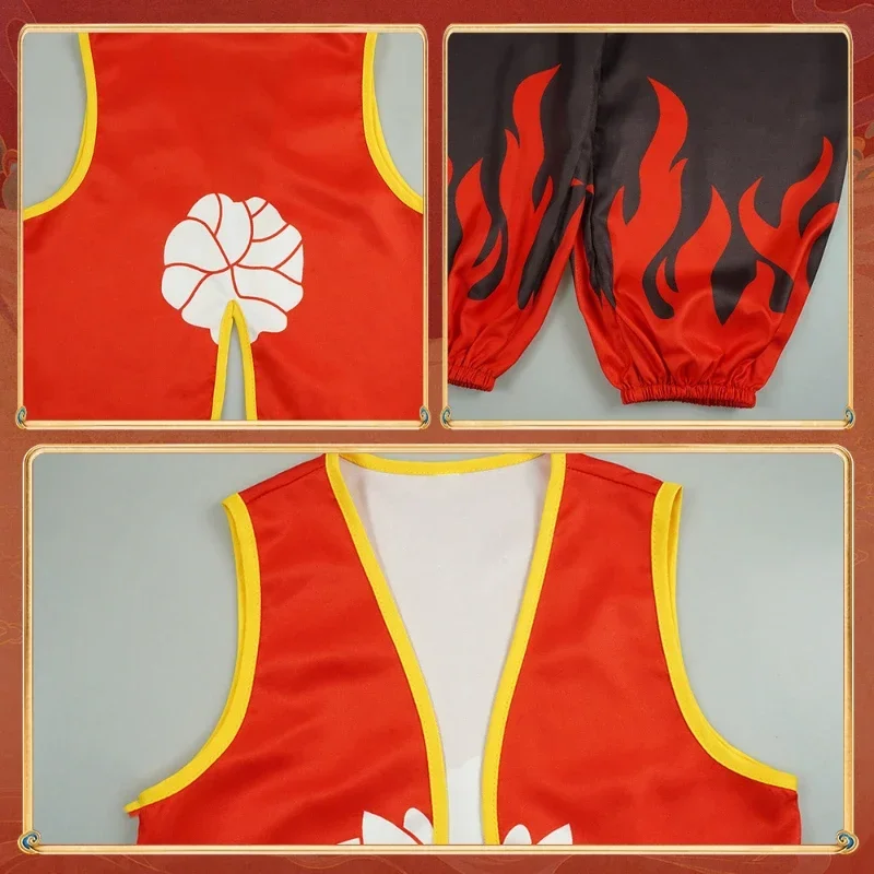 2025new nezha démon enfants itinérant mer nezha cos cosplay nezha conjunto completo pour enfants traje de cosplay