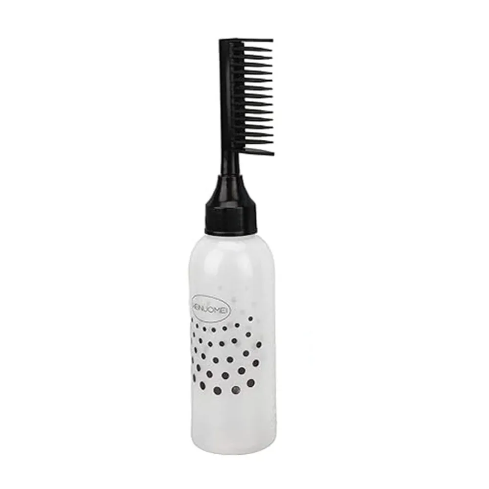 Gifts Refillable Hair Dye Bottle with Comb Large Capacity Perming Solution Bottle Shampoo Brush Hair Dye Styling Tools