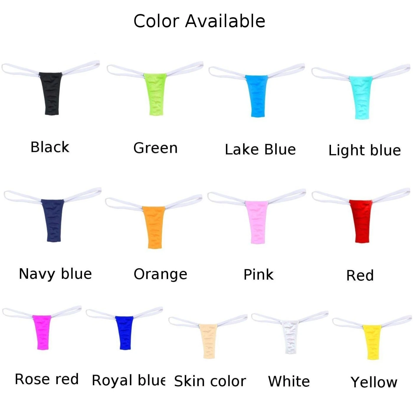 Womens Sexy Thong Low Rise Underwear Solid G-String Ultra-Thin Panties Seamless Stretch Mini Briefs Bikini Quick Dry Underpants