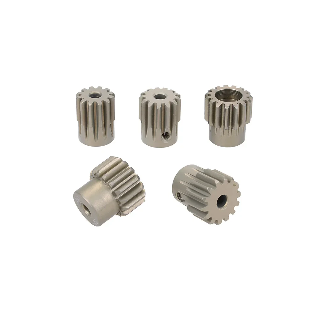 32DP 3.175/5mm 12T 13T 14T 15T 16T 17T 18T 19T 20T 21T Metal Pinion Motor Gear for 1/8 1/10 RC Car Wltoys HSP Brushed Brushless