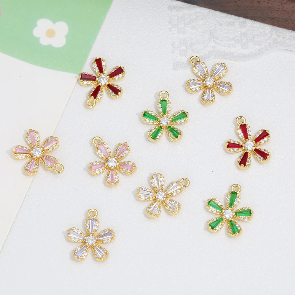 

Cordial Design 40Pcs 15*17MM Jewelry Findings & Components/Copper/DIY Pendant/Hand Made/Genuine Gold Plating/Flower #194625