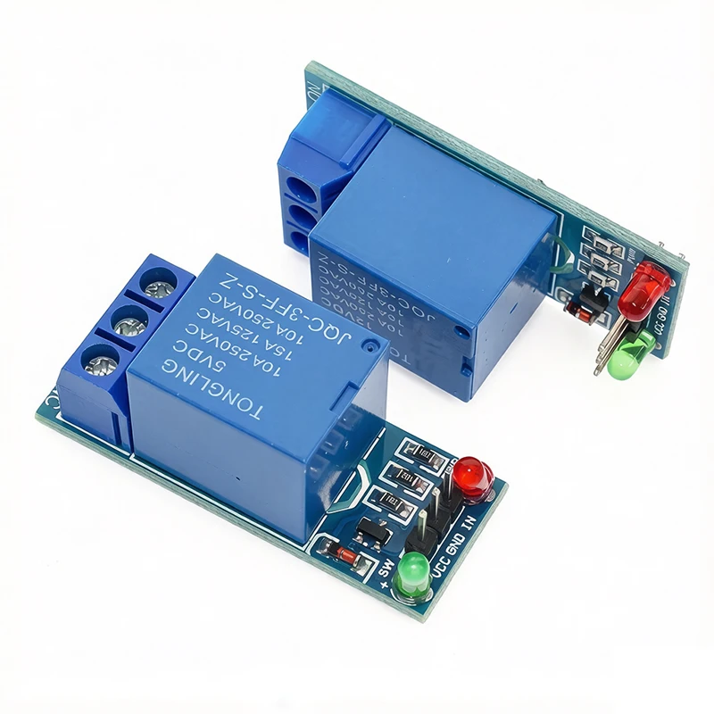 1‑Channel Relay Module 3.3V 5V 12V 24V Low / High Level Trigger 10A‑15A Optocoupler Isolation Relay Board For Arduino