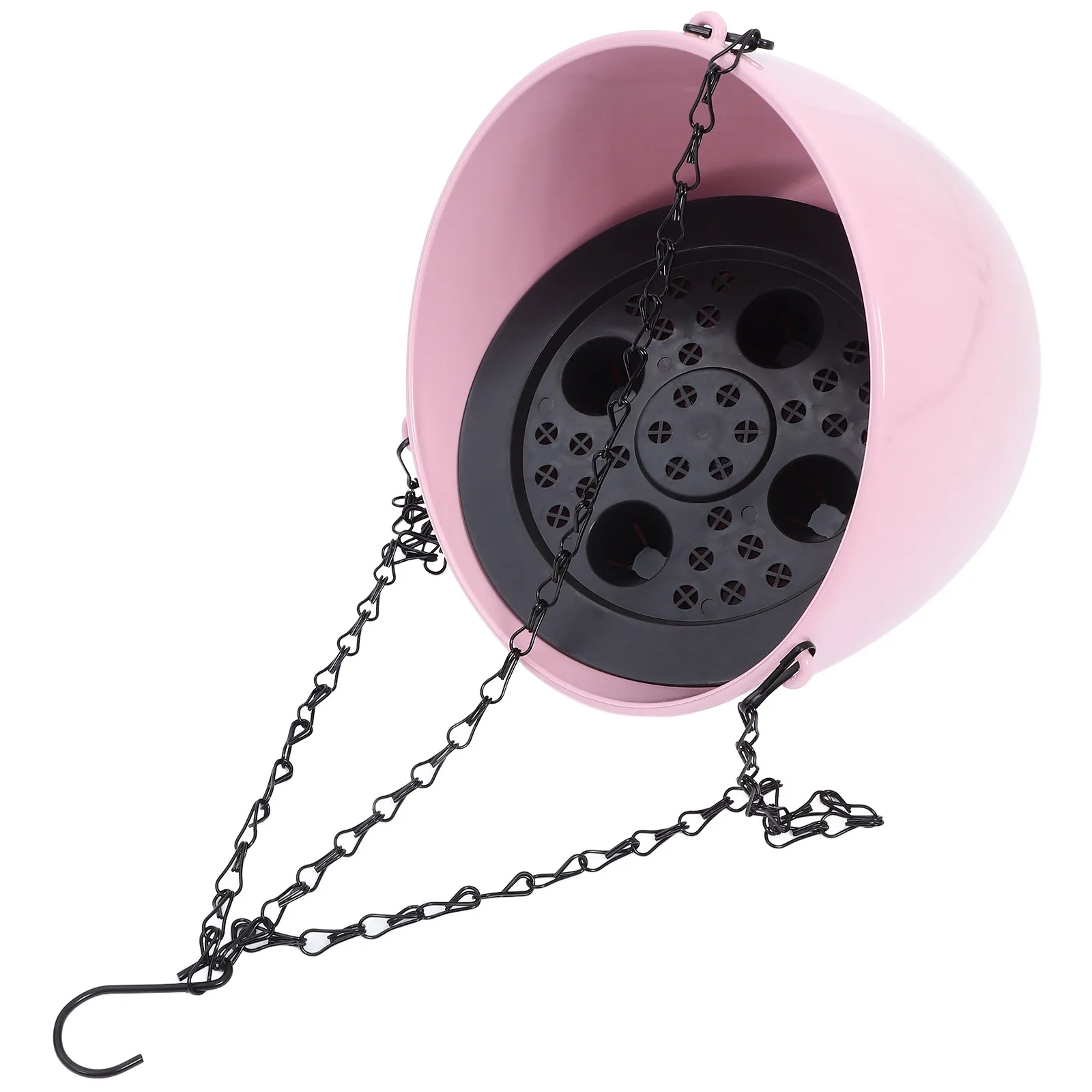 

Automatic Watering Hanging Planter for Indoor Plants Outdoor Gardens Strong Plastic Flower Pot with Drainage for Patio Porch