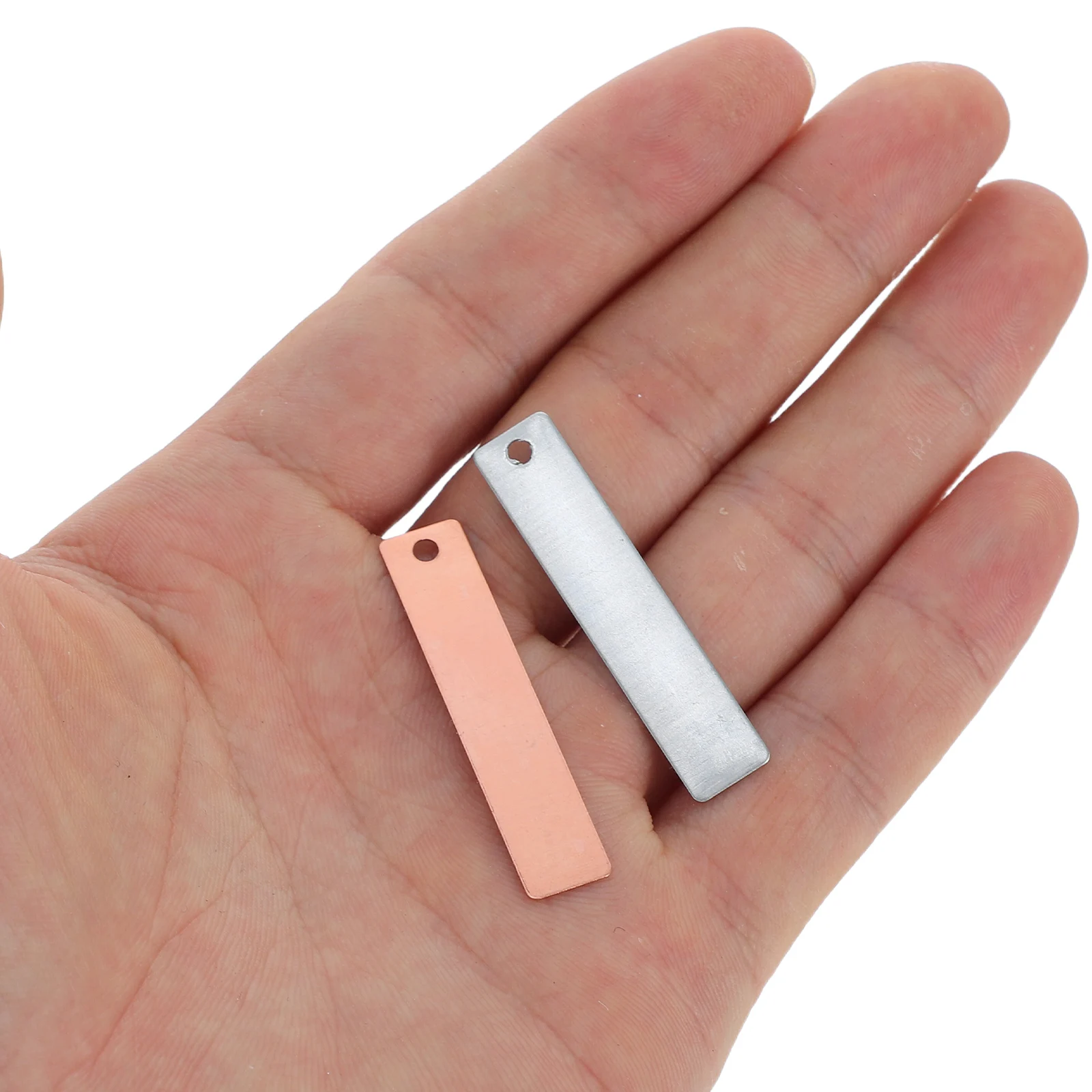 

1 Set Zinc Copper Electrode Strips Batteries Copper Zinc Electrode Sheet Strip Anode Plate and Strips Metal for Experiment