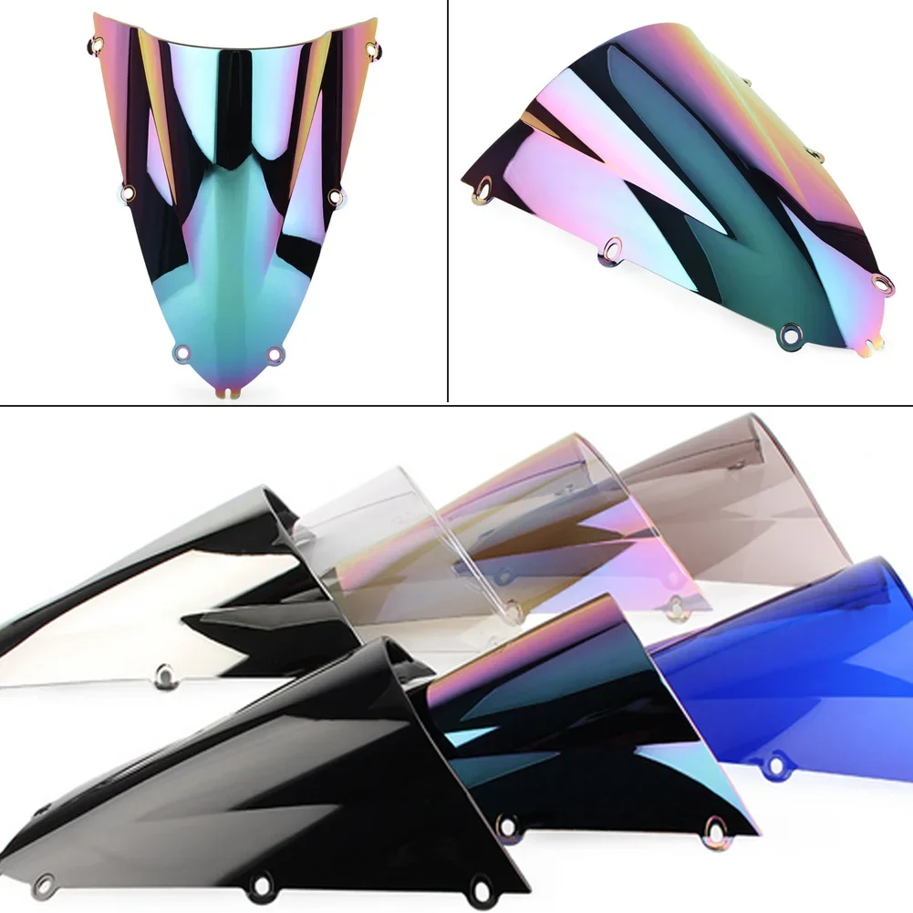 Motorcycle Accessories Windshield Double Bubble WindScreen Visor Fairing Deflector For Yamaha R1 YZF 1000 YZF-R1 1998 1999 YZFR1