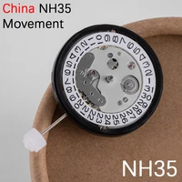 El movimiento NH35 de China puede reemplazar la fecha del movimiento japonés NH35 a las 3 en punto Calendario mecánico automático de alta precisión NH35A