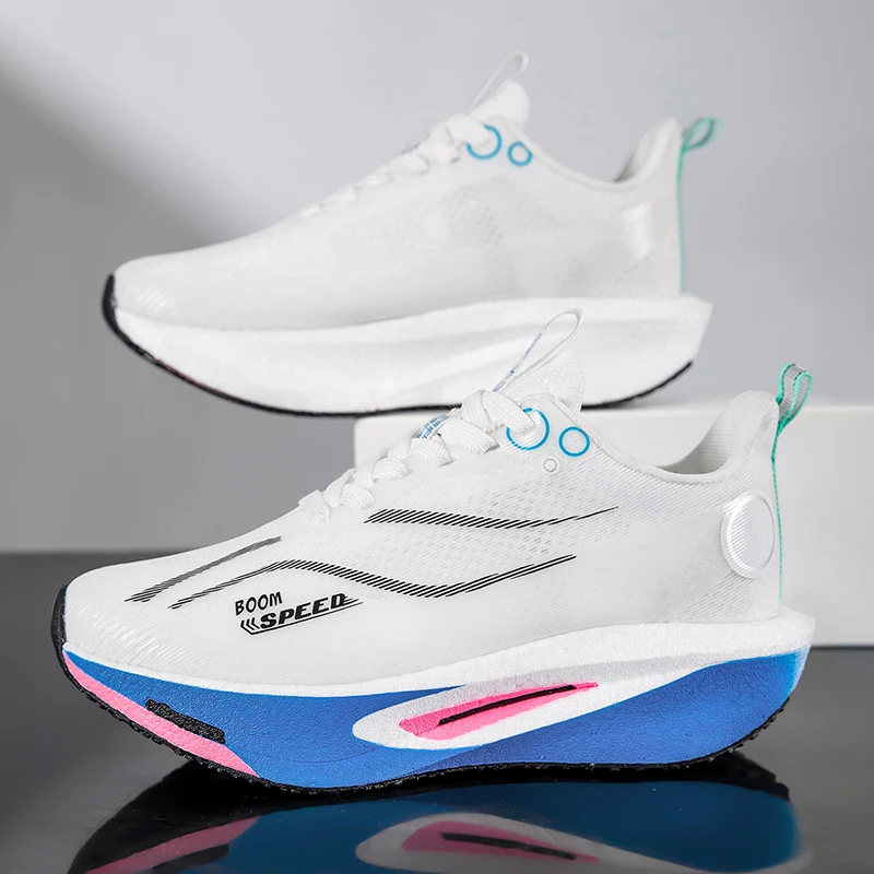 Men Running Shoes 2026 NEW Sports Marathon Breathable Light Comfortable Women Athletic Sneakers Gym Jogging Tenis Air Cushion view 2