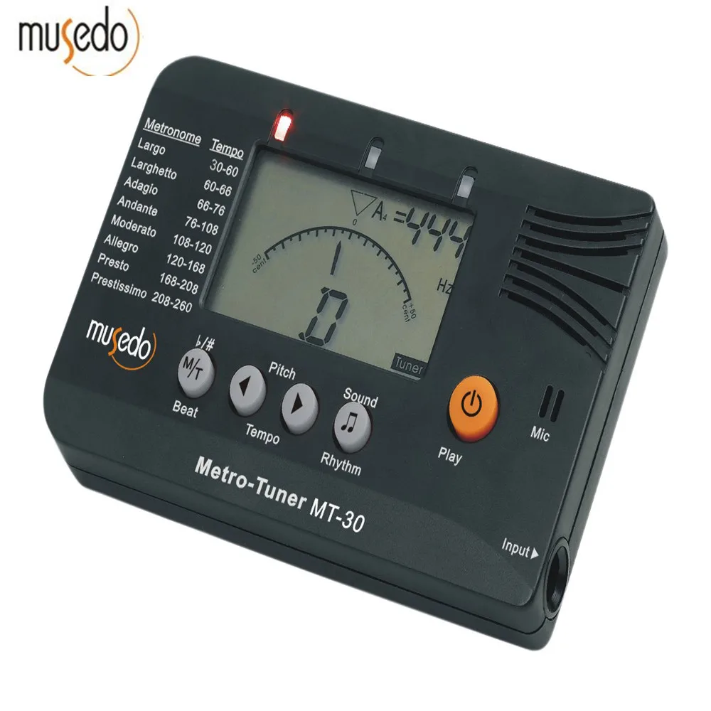 Musedo MT-30 MT-40 MT-60 MT-80 Précision Professionnelle LCD JEMetronome Tonalité Générateur JETuner