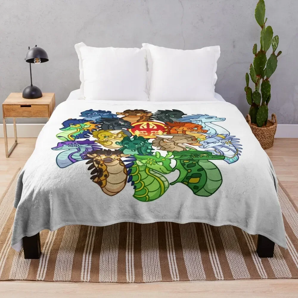

Wings of Fire Throw Blanket Lightweight Warm Blanket for Travel Camping