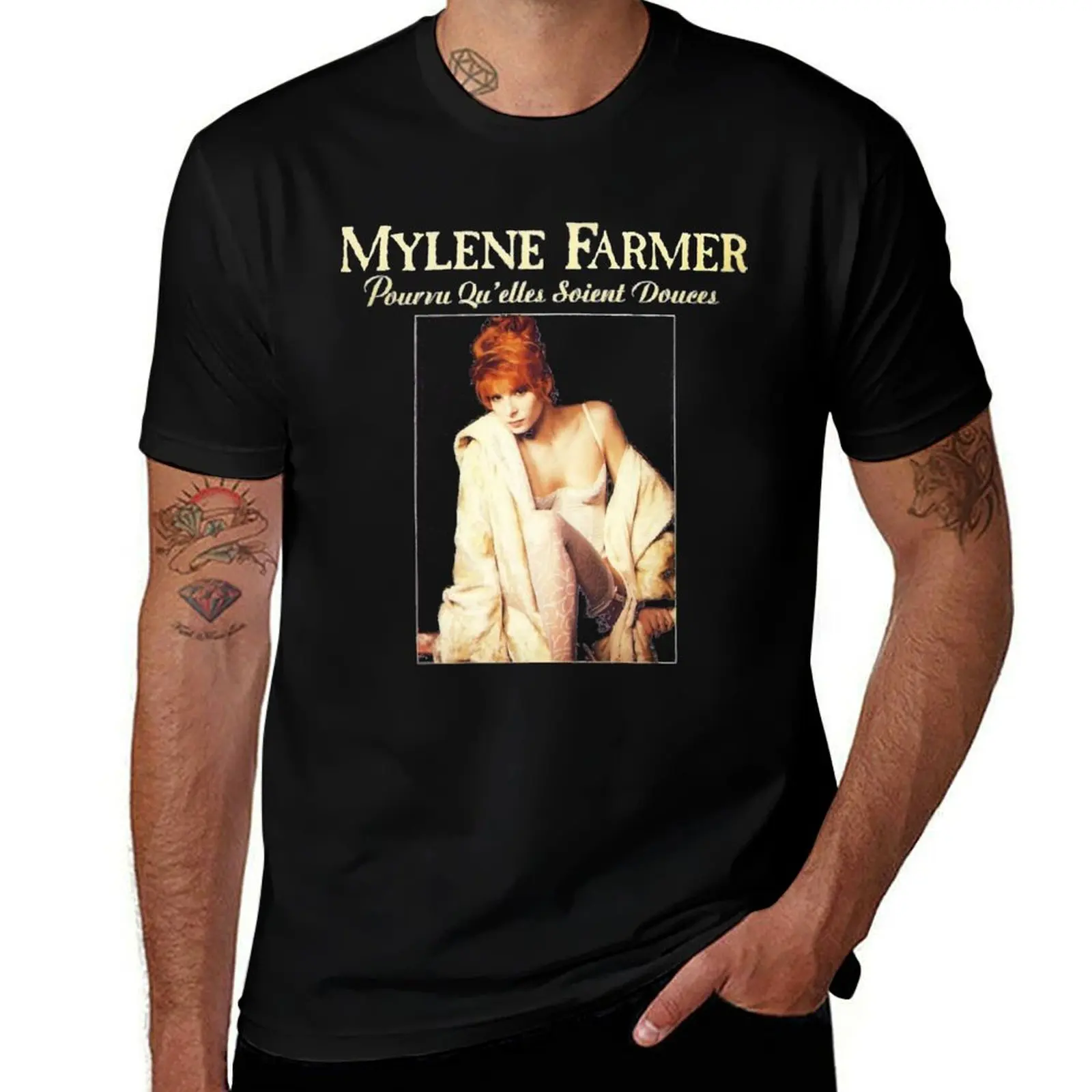 

Mens Womens French Mylene Farmer Gifts For Music Fan T-Shirt t shirts with prints g man t shirts for men T-Shirt