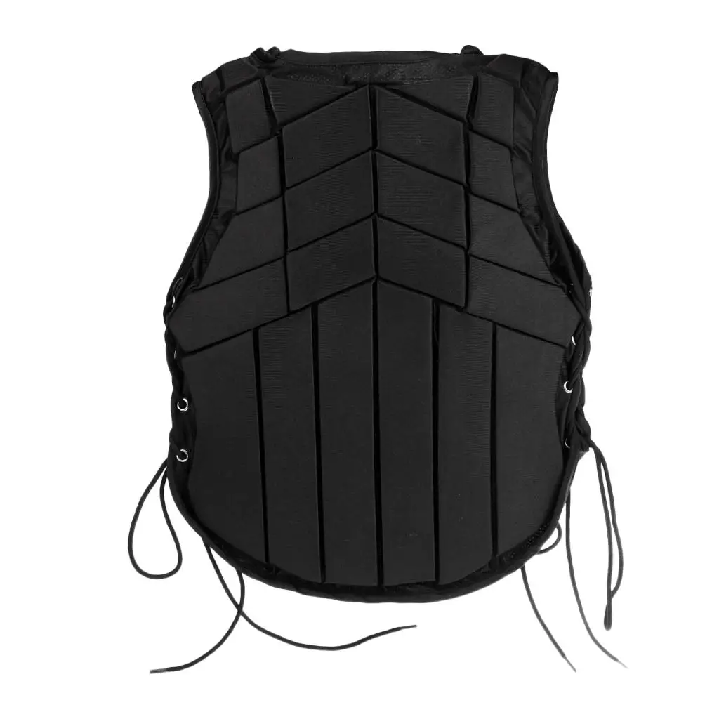 Horse Riding Body Protector Padded Vest EVA Material Impact Reduction for Equestrian Sports Adult Kids