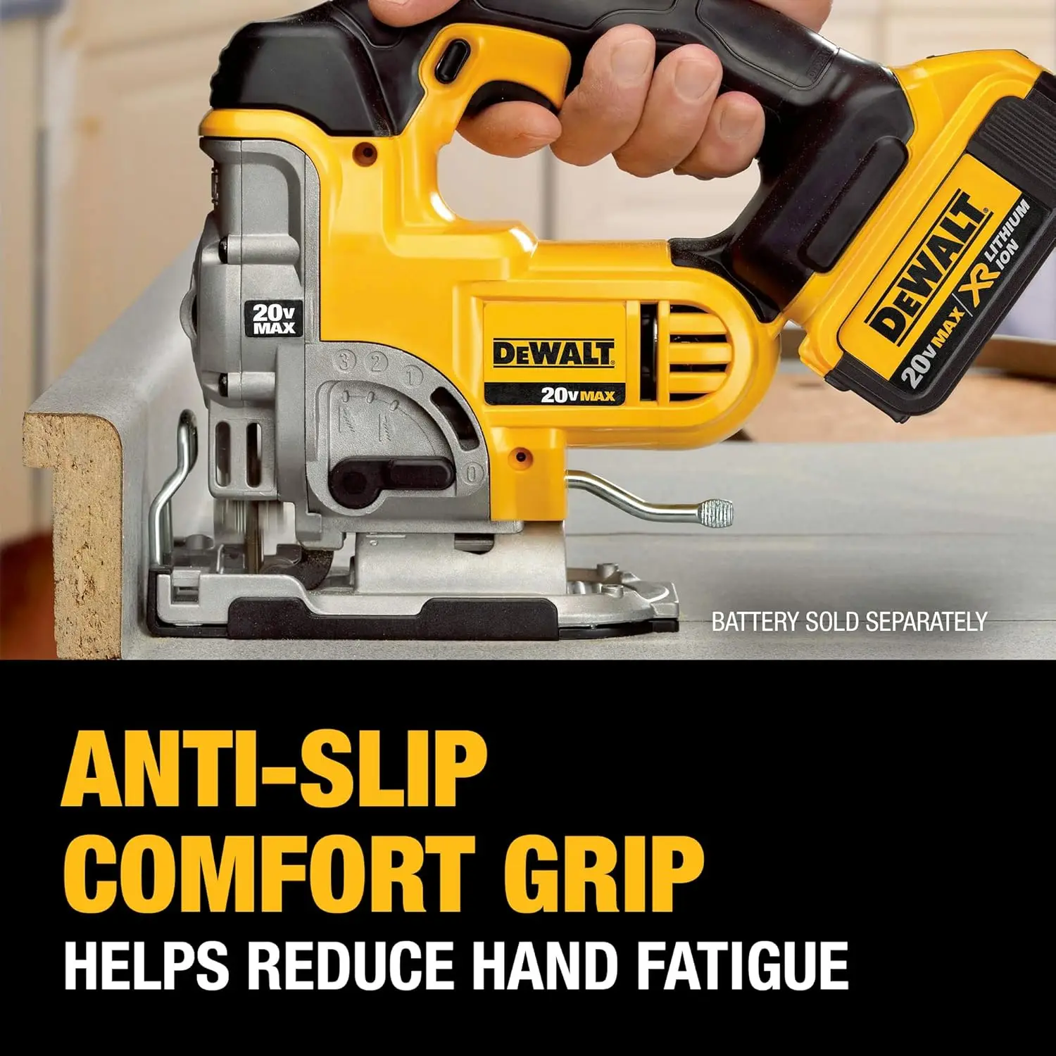 DEWALT 20V MAX Jig Saw, Tool Only (DCS331B)