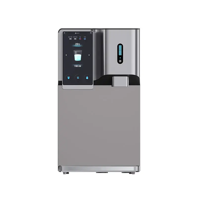 Portable RO Water Purifier - 3 seconds instant heat, ice maker, 10 ° C cold water, 5-inch touchscreen, multi-scene