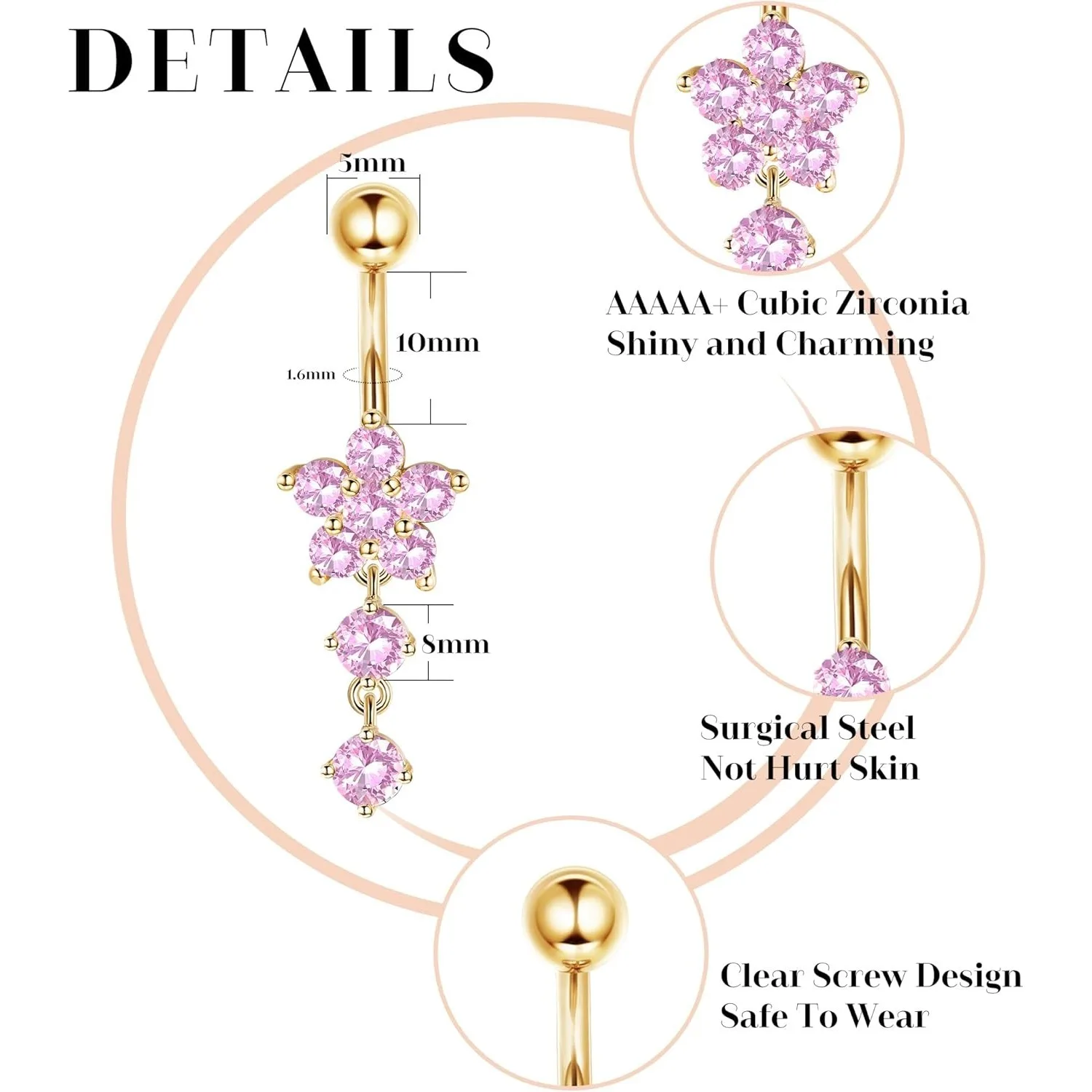 Thumbnail 2 - #35 Best Belly Button Rings to Buy In 2026