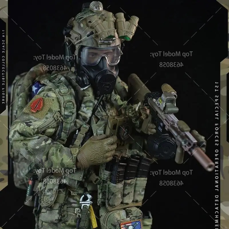 Minitimes Toys M056 Delta Force Team im Maßstab 1:6, komplettes Set, 12 Zoll bewegliche männliche Soldaten-Actionfiguren