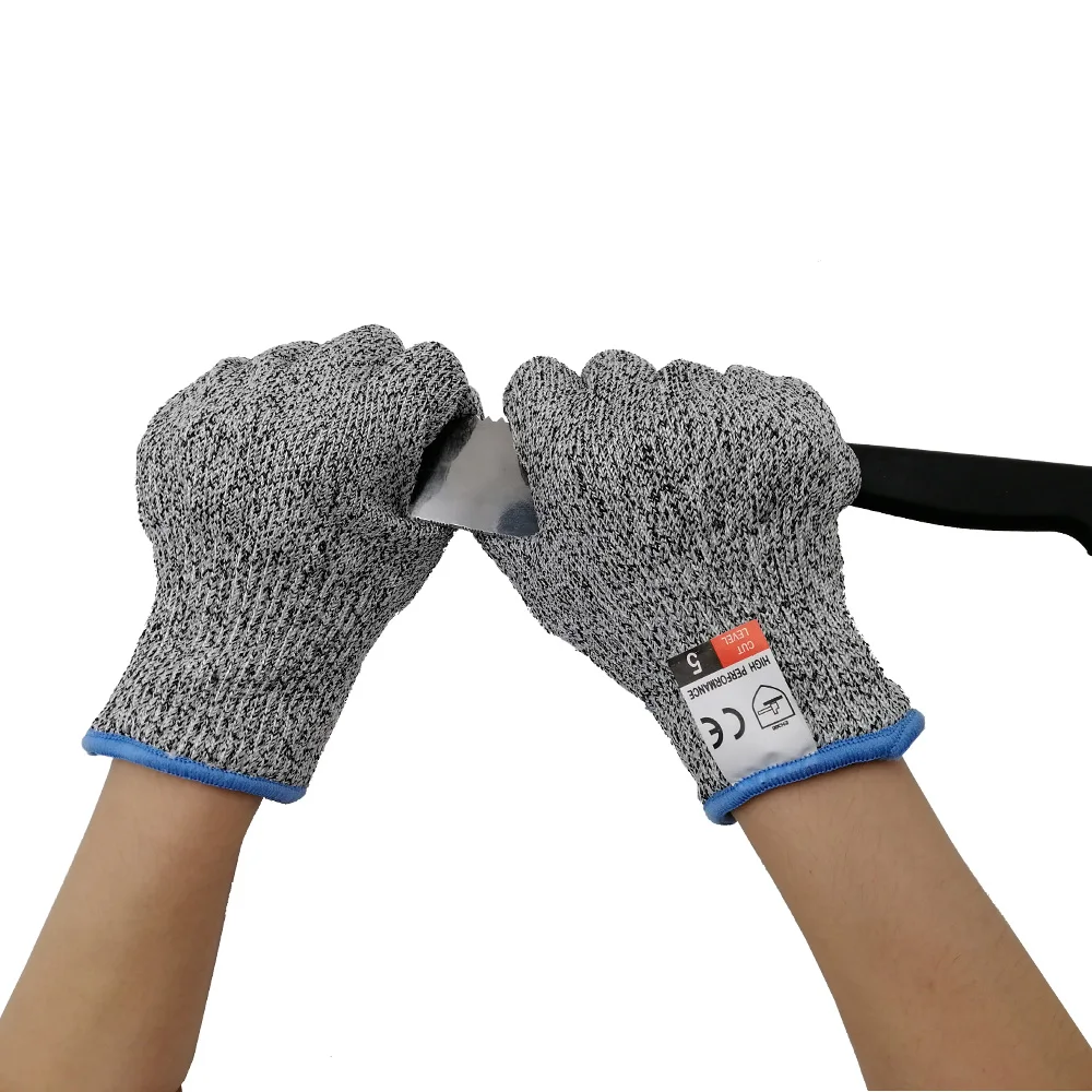 Swayboo polietilene Anti-taglio grado 5 Food-Grade cucina macellazione immersione aquilone pesca guanti antitaglio resistenti alle coltellate