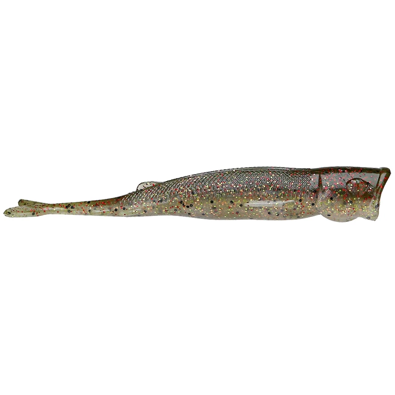 American Imported ZMAN POP SHADZ Soft Bait Bionic Bait Water Surface Fake Bait Wave Creeping Wave Grilled Popper.