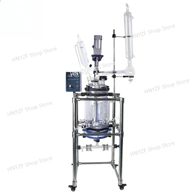 10L  Lab Jacketed Glass Reactor