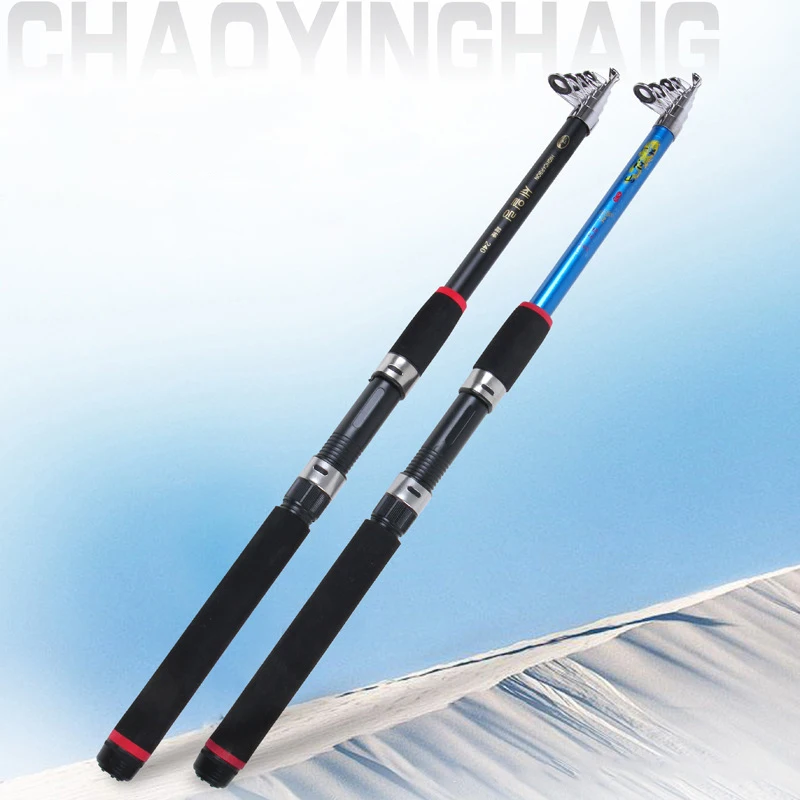 Telescopic Fishing Rod Ultralight Fishing Pole Portable Retractable Handle Spinning Rod Casting Rod For Bass Salmon Trout