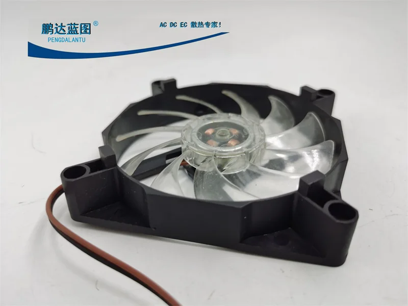 80*80*15MM New Mute 8015 8cm/cm Luminous Cooling Fan 5V USB Interface 80*80 * 15mm