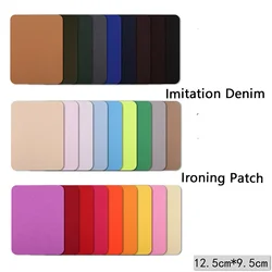 Elbow Patches for Clothes DIY Jeans Iron On Patch Repair Pants Knee Applique Stripes Apparel Fabric Clothing Sewing Accessory