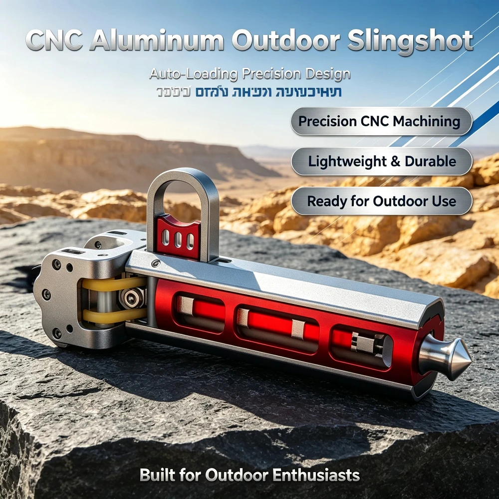 Is Hunting Outdoor Recreation - 2026 CNC Aluminum Auto‑Reload Magazine Slingshot,