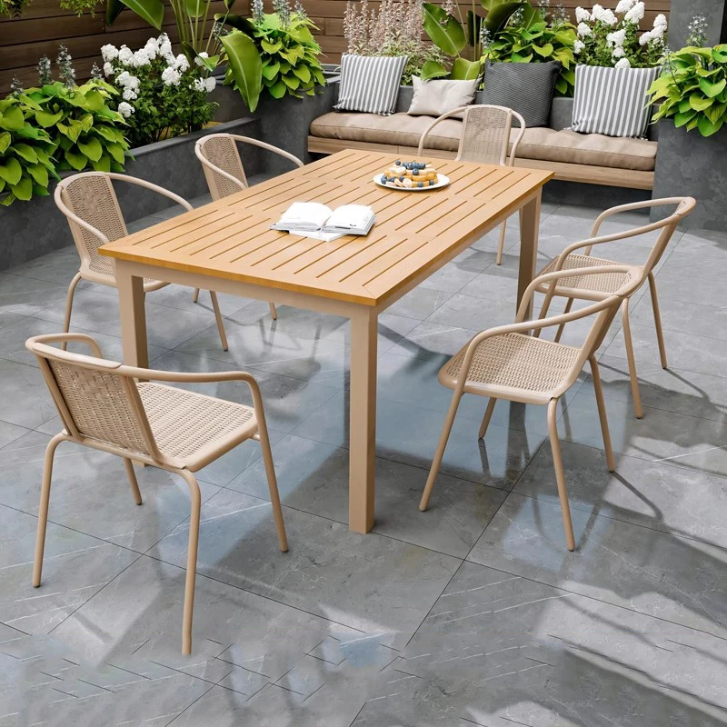 

High Bistro Garden Furniture Sets Mobile Coffee Restaurant Outdoor Study Modern Garden Furniture Sets Luxury Mesa Home Furniture
