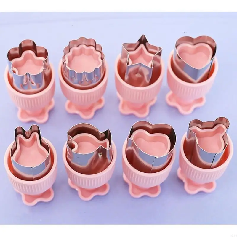D0AD Hand Pie Molds Flower Embossed Little Wonton Molds Autumns Pocket Pie Press Mold