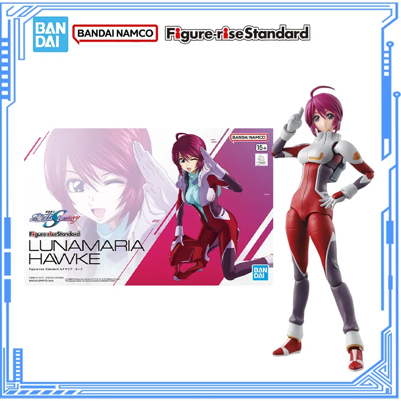 

Bandai Genuine Gundam Model Kit Figure-rise Standard Lunamaria Hawke Action Figures Collection Assembly Model Christmas Gifts