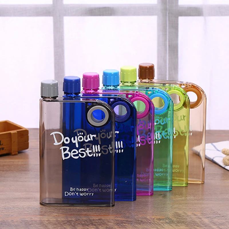 Di Động Bằng Phẳng Bình Nước Có Thể Tái Sử Dụng Slim Dùng Học Sáng Tạo Mới Tiết Kiệm Không Gian Rò Rỉ Nhựa Bằng Phẳng Chứng Minh Cho Học